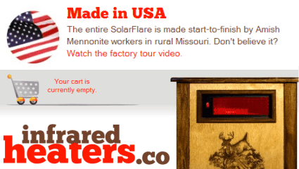 eshop at Infrared Heaters's web store for Made in the USA products